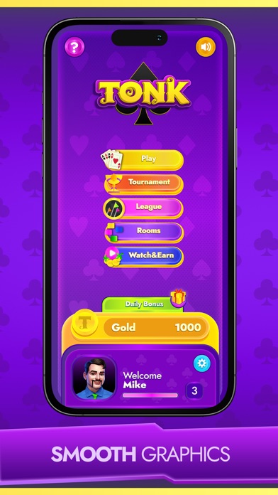 Tonk - Classic Card Game Screenshot