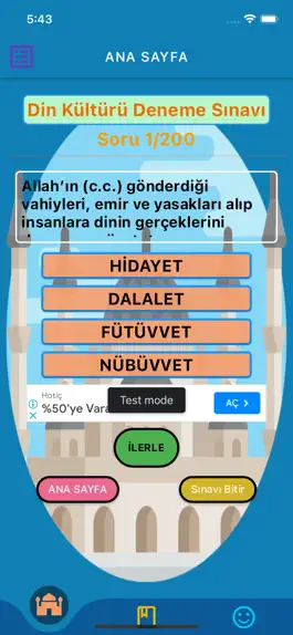 Game screenshot Din Kültürü ve Ahlak Bilgisi hack