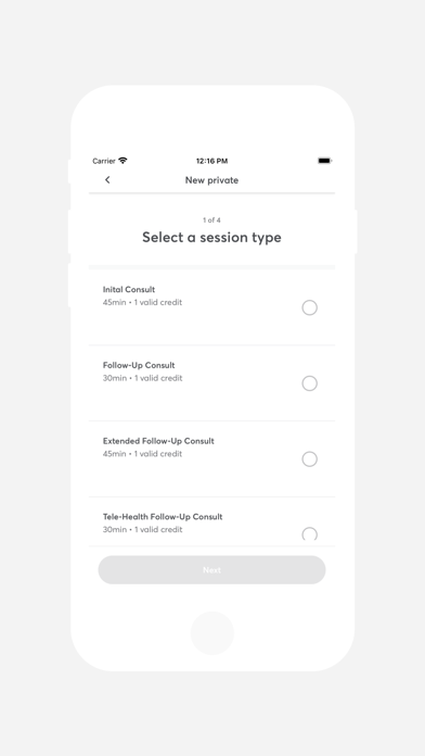 Balmoral Fitness Screenshot