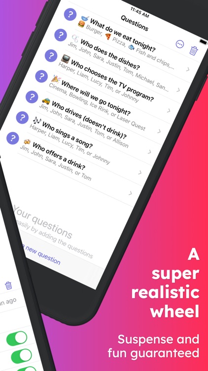 Whosnext - The fair draw