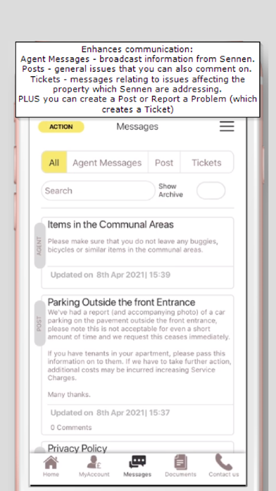 Sennen Property Management Screenshot