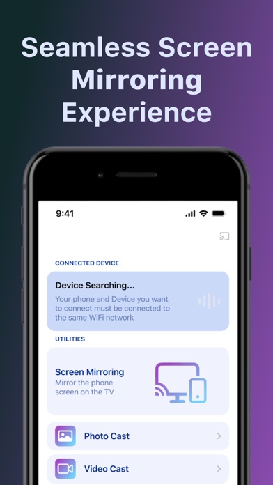 Screen Mirroring: TV Cast Play Screenshot