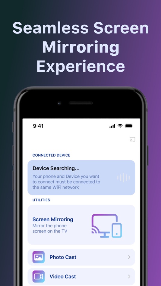 #3. Screen Mirroring: TV Cast Play (iOS) 来自: Vitalii Frankovych