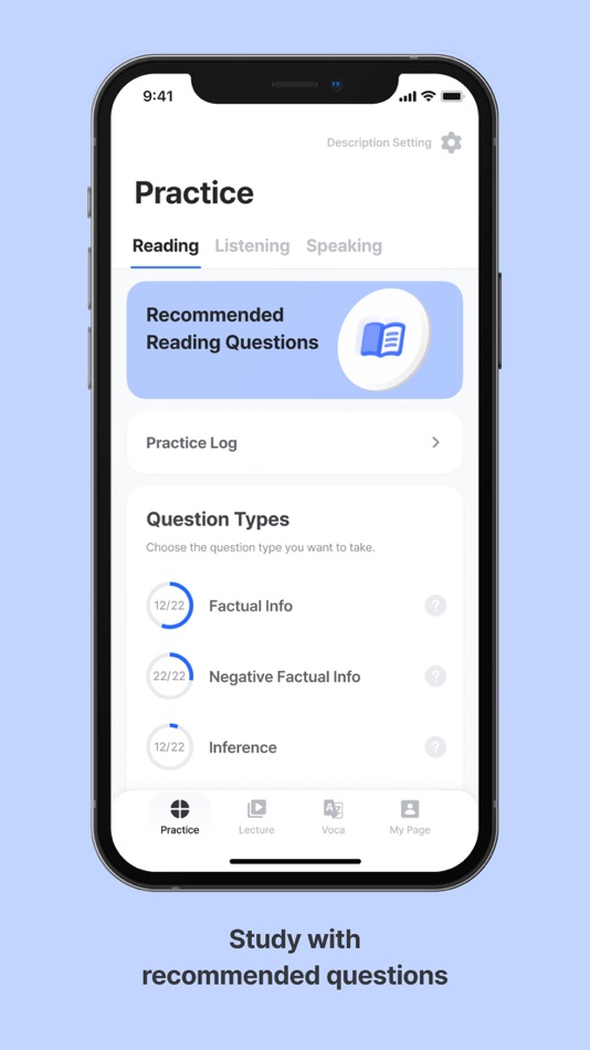 #4. TestGlider: TOEFL prep (iOS) Av: Databank Inc.