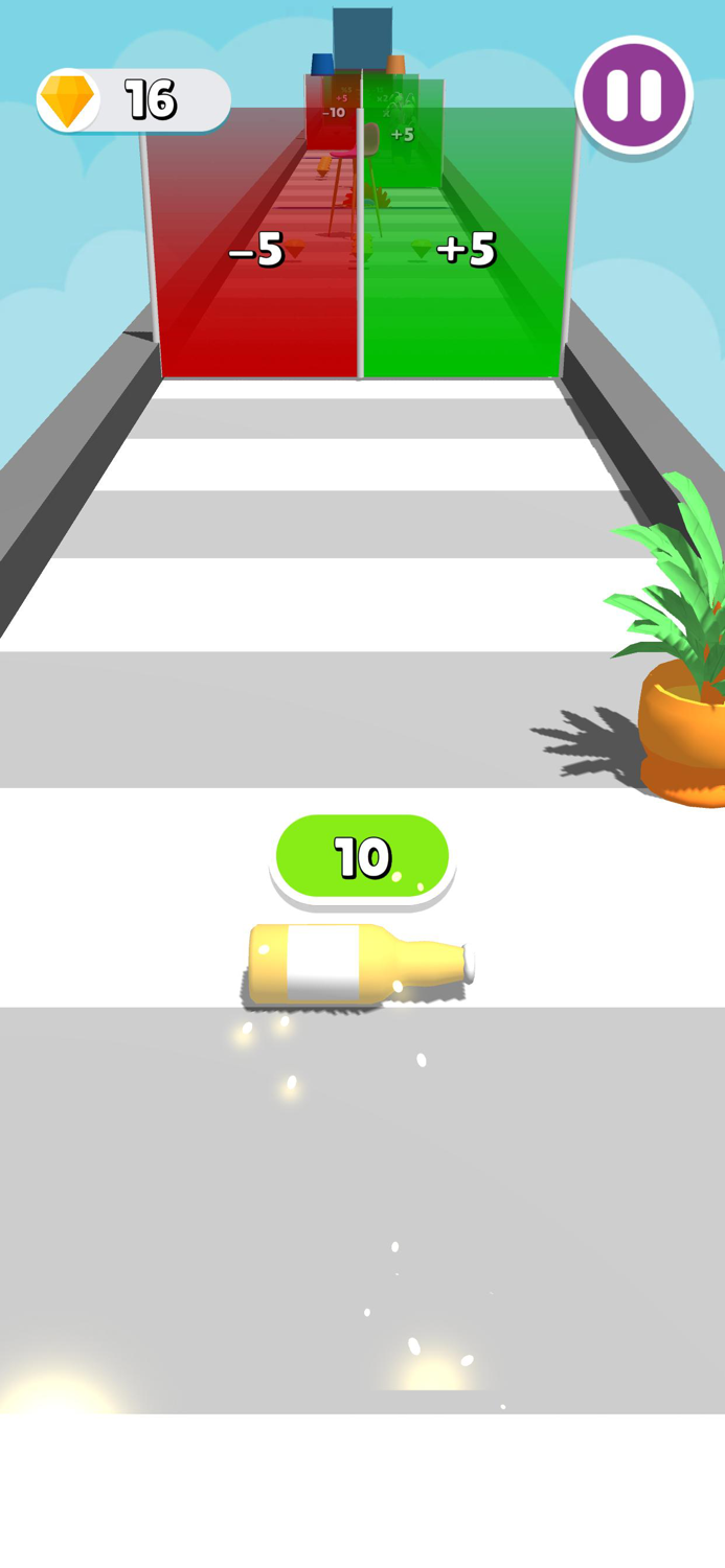 Break Bottle On Stair ASMR