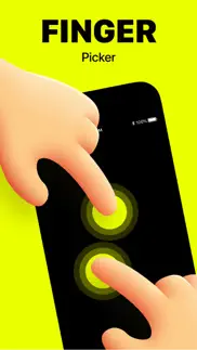 finger picker - random chooser iphone screenshot 1