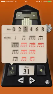 metronome lite by piascore iphone screenshot 2