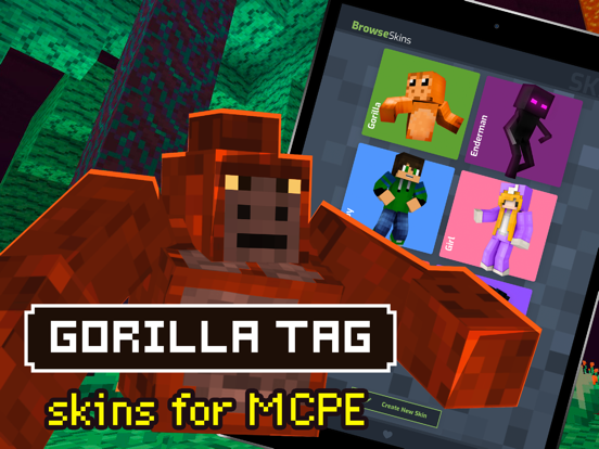 Screenshot #4 pour Gorilla Skins for Minecraft PE