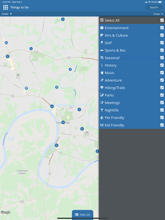 Screenshot #6 pour Visit Clarksville TN