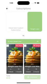 cleaneats diet iphone screenshot 2