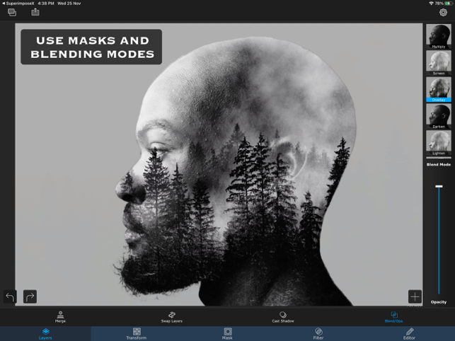 Superimpose Screenshot