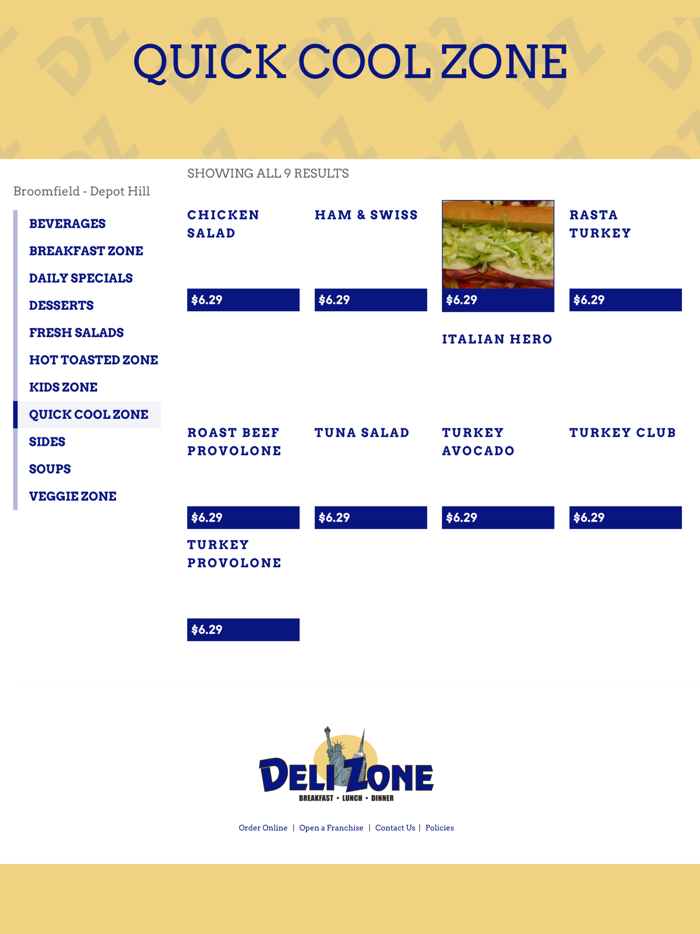 Delizone App
