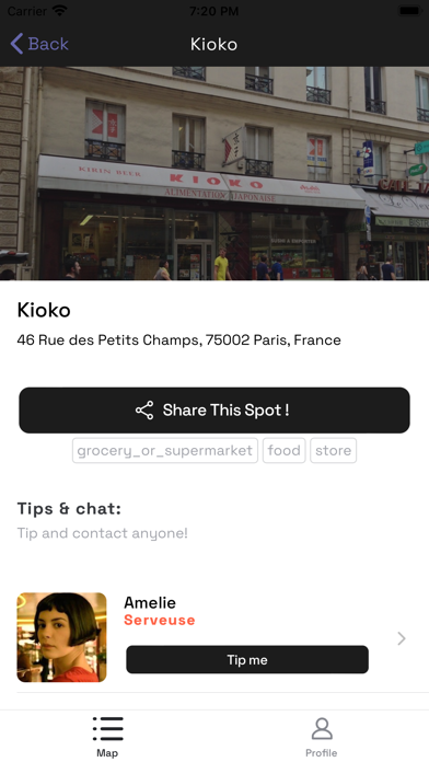 Tiptoo Screenshot