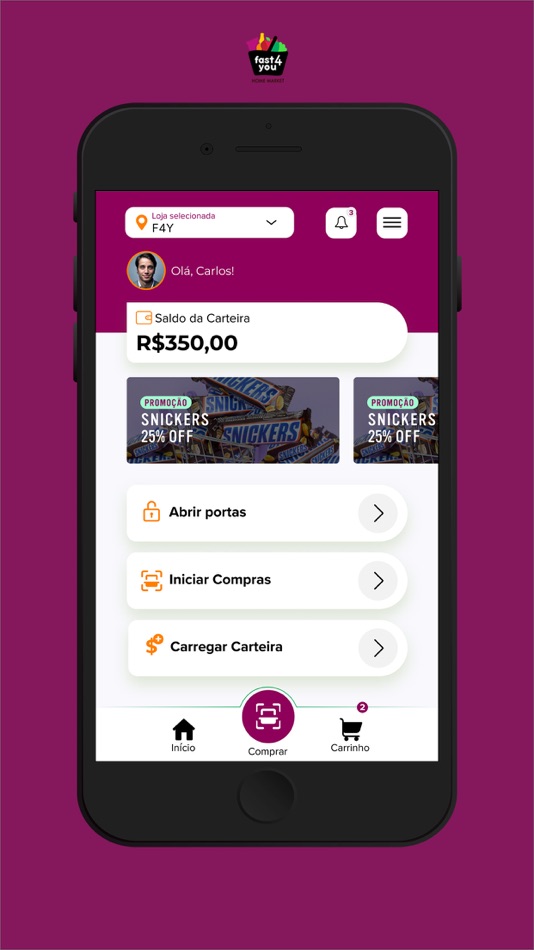#3. F4Y (iOS) 由: Fast4you Franchising Ltda