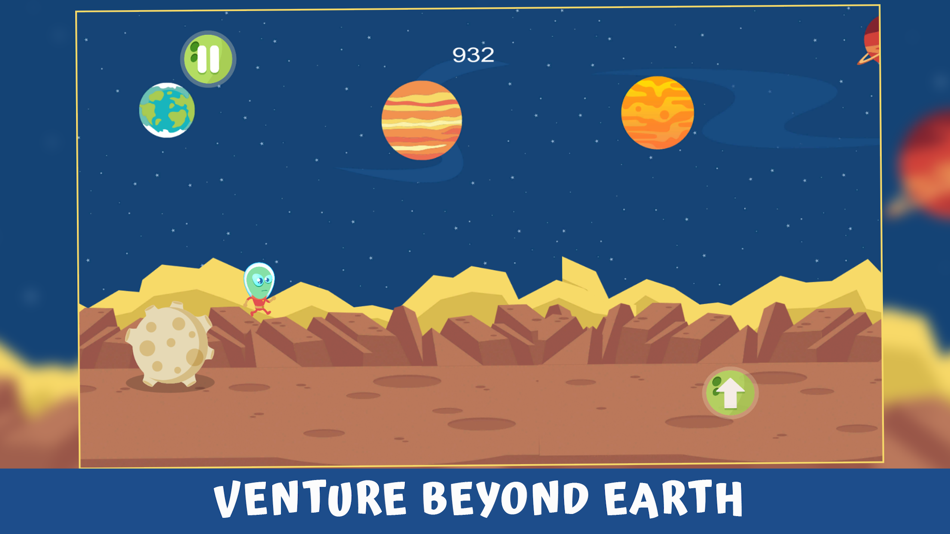 #2. Alien_Run (iOS) โดย: Mithra Media