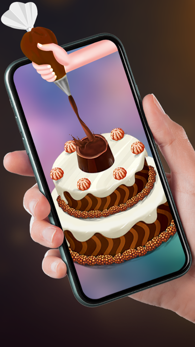DIY Birthday Cake Making Game Screenshot