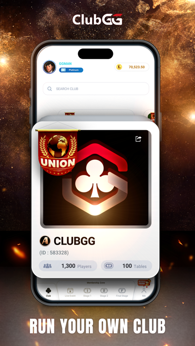 ClubGG Poker Screenshot