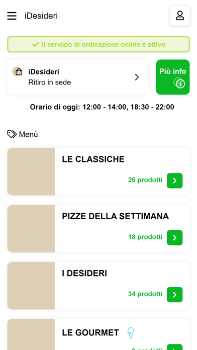 Pizzeria iDesideri Screenshot