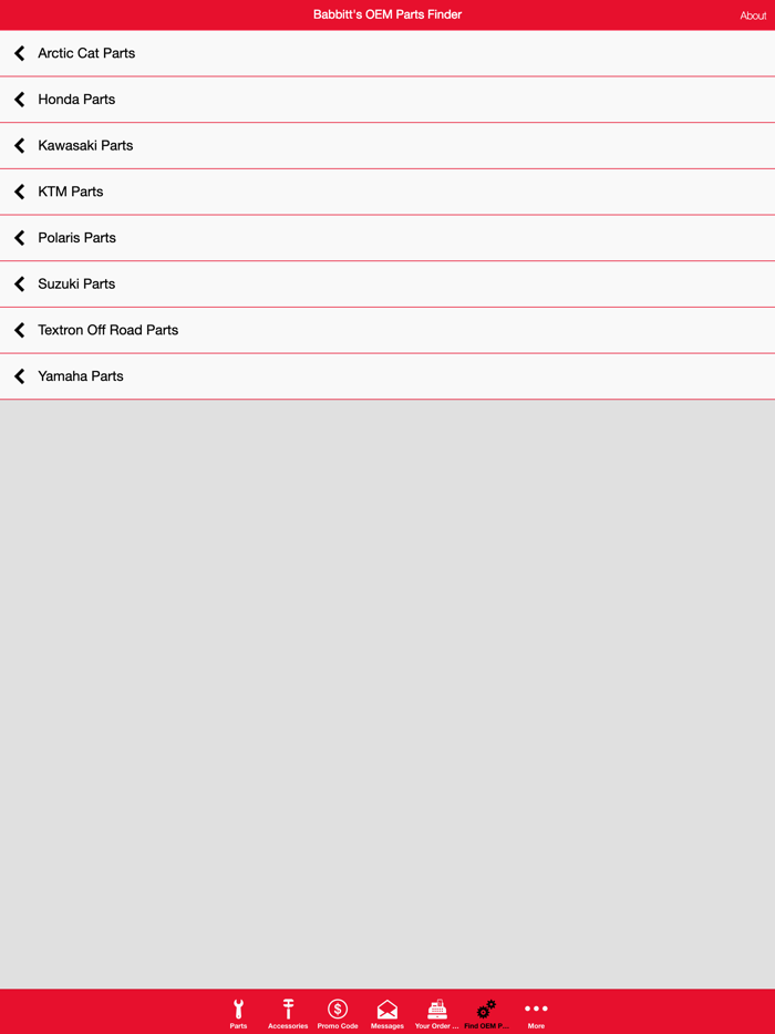 Babbitts OEM Parts Finder
