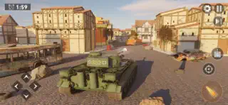 War of Tanks World Battle Game - Screenshot 1