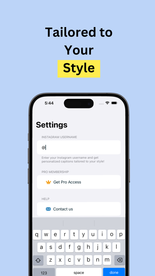#4. AI Caption Writer for IG (iOS) 由: Alsy Apps Ltd