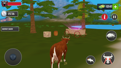 Scary Cow wild Animal Gameのおすすめ画像5