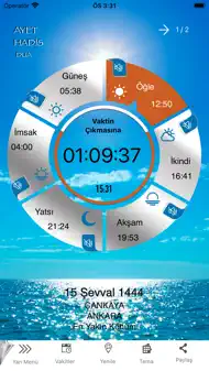 Diyanet Namaz Vaktim iphone resimleri 2