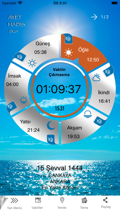 Diyanet Namaz Vaktim Screenshot