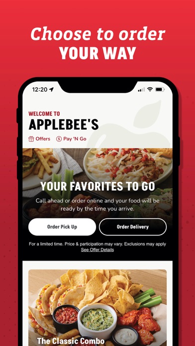 Applebee’s Screenshot