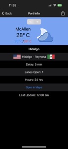 Border Wait Times US Ports screenshot #2 for iPhone