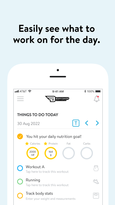 Bodyshop Wellness Screenshot