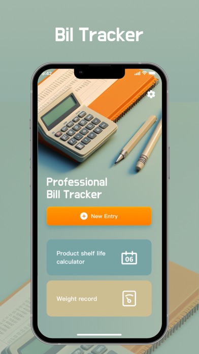 Bill Tracker-Manager&Organizer Screenshot