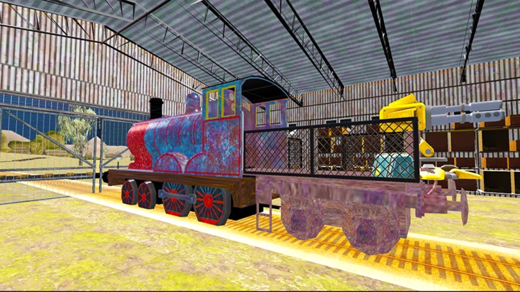 Scary Spider Monster Train Cho screenshot-4
