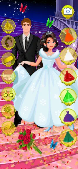 Game screenshot Anime Bridal Gown Fashion Game apk