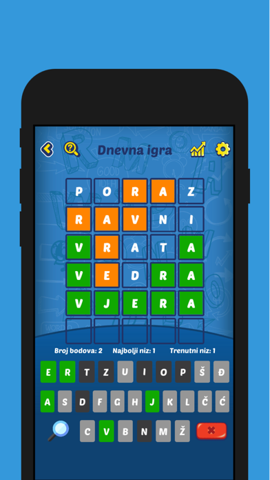 Pogodi riječ Screenshot