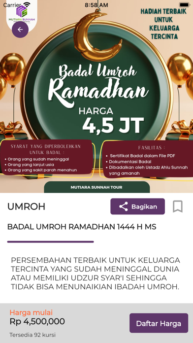 Mutiara Sunnah Screenshot