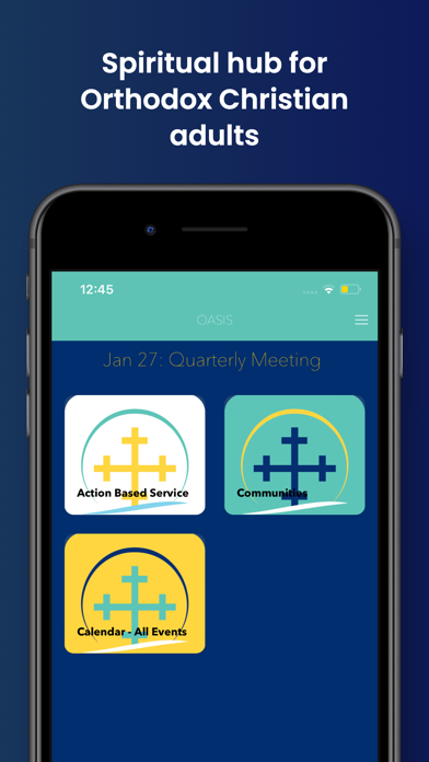 OASIS Ministry Screenshot