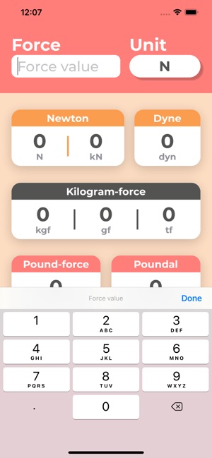 Force Unit Converter on the App Store