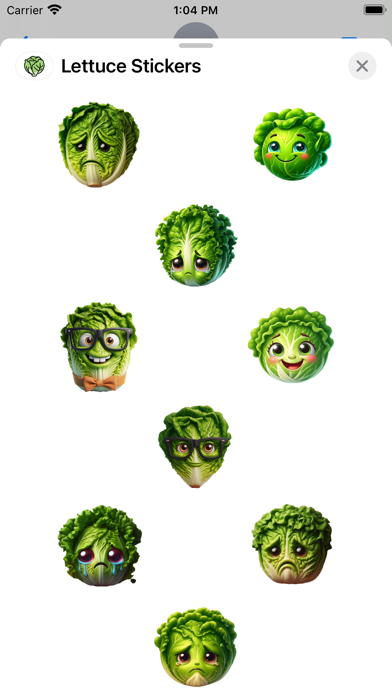 Screenshot #1 pour Lettuce Stickers