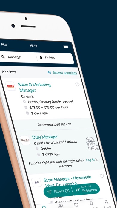Screenshot #2 pour Jobs.ie - Irish Job Search App