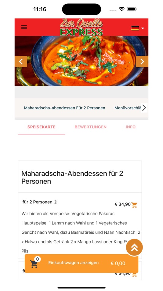 #2. Zur Quelle Pizza Express (iOS) 由: Kartik Kartik
