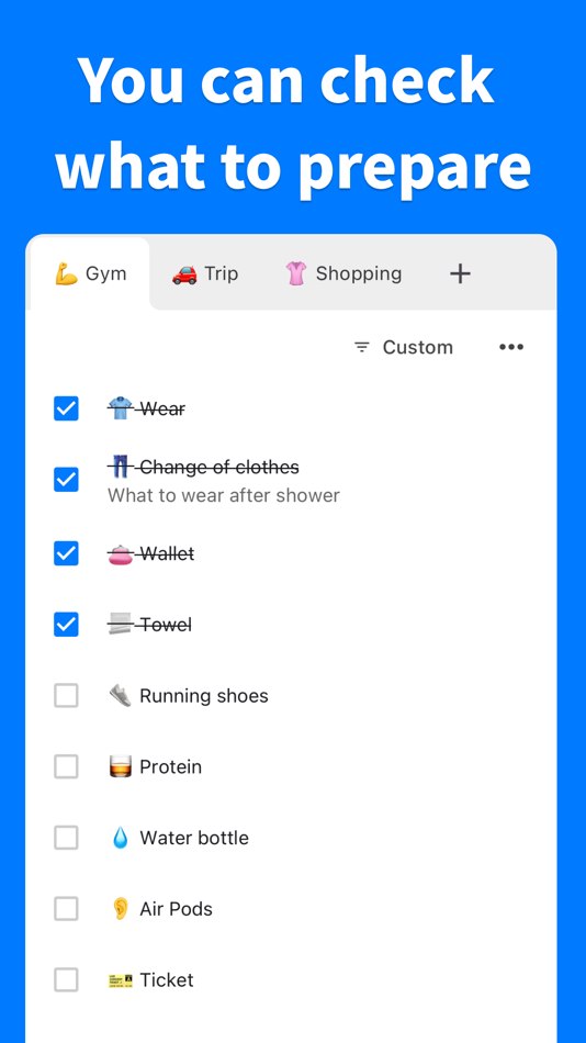 #2. Prep List - Prepare & Remember (iOS) By: naoki otsu