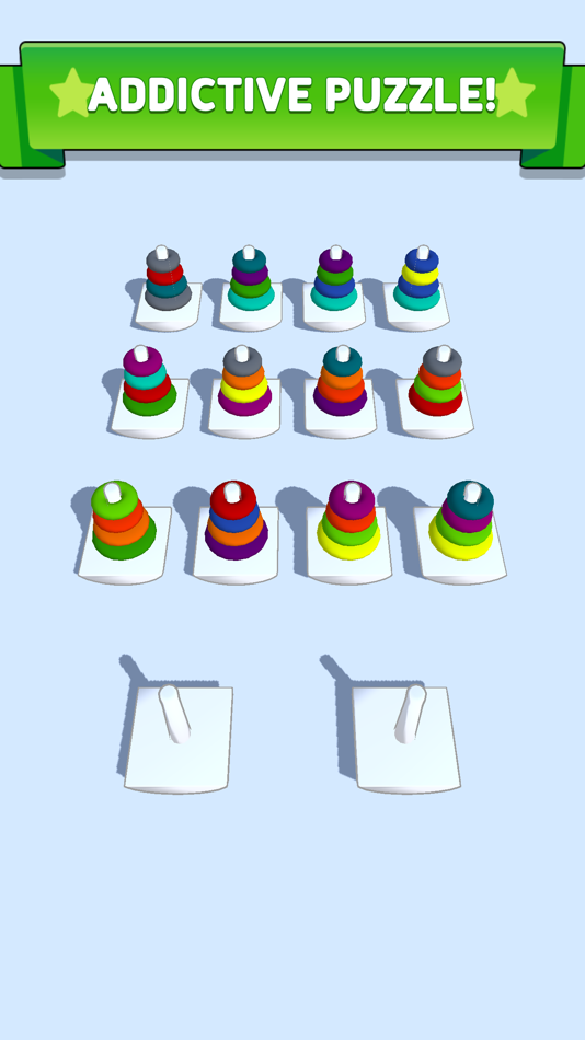 #2. Color Toy Sorting (iOS) Podle: Du Chau