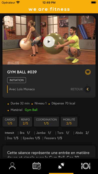 We Are Fitness Screenshot