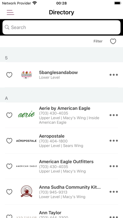 Dulles Town Center MyPerks Screenshot