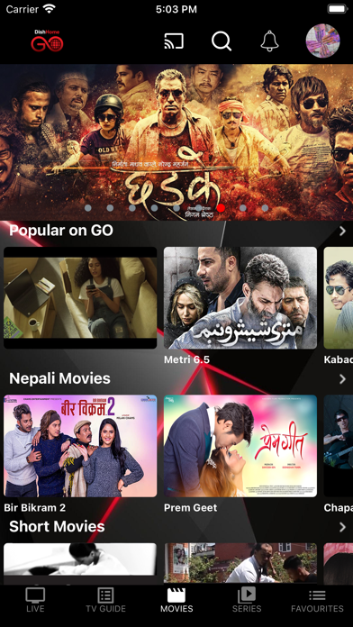 DishHome GO Screenshot