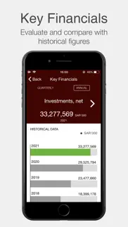 alinma bank investor relations iphone screenshot 2