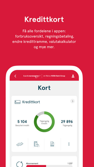 Bank Norwegian screenshot 3