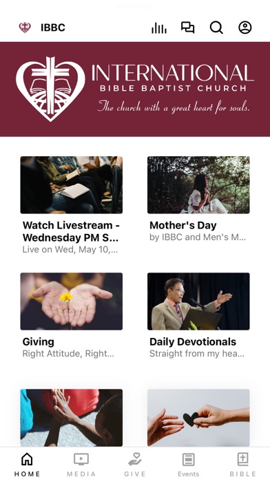 International Bible Baptist Screenshot