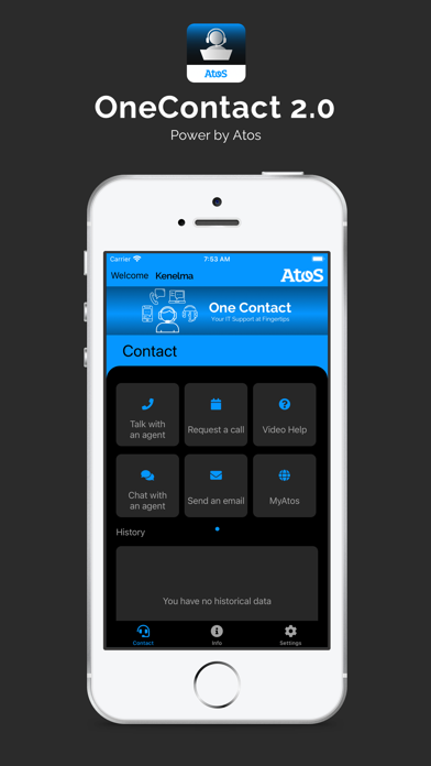Atos OneContact 2.0 Screenshot